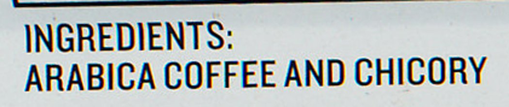French Market Coffee, Coffee and Chicory Restaurant Blend, Medium-Dark Roast Ground Coffee, 12 Ounce Metal Can - Image 1